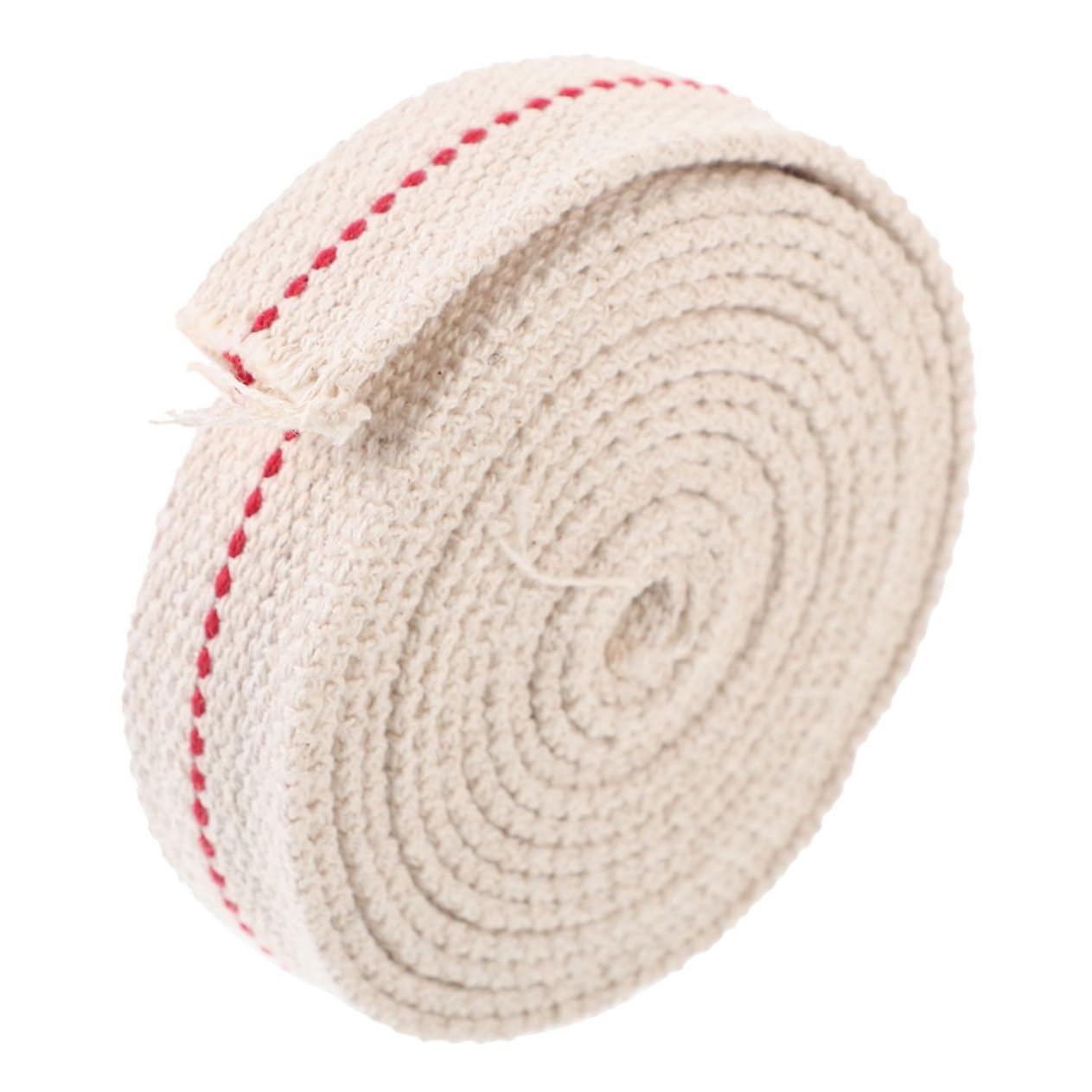 HOODANCOS 6.6ft Long Oil Lamp Wick 0.43in Kerosene Lamp Wick Replacement for Kerosene Lamps Lanterns