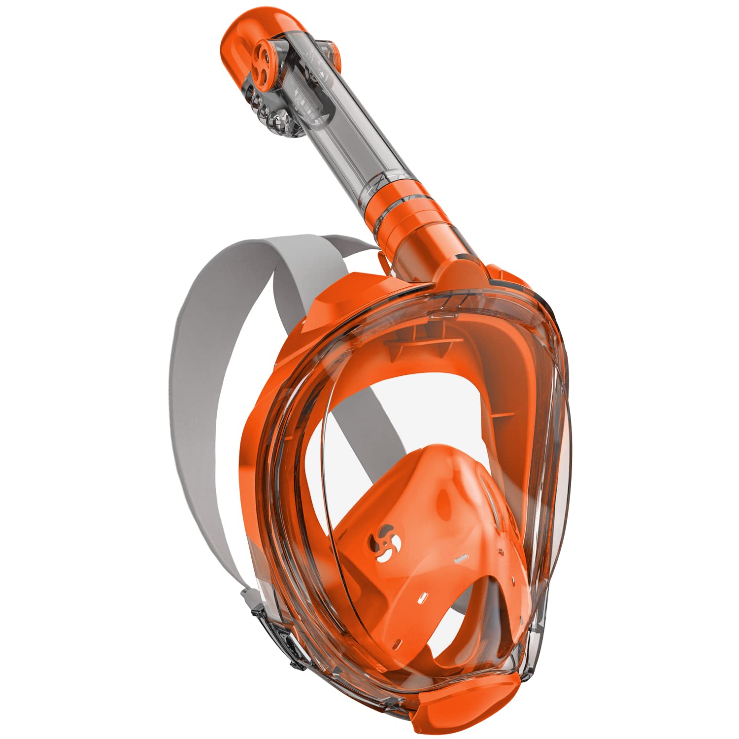 Full Face Snorkel Mask, Snorkeling Mask with Detachable Camera Mount,Panoramic 180° View Upgraded Dive Mask with Safety Breathing System,Dry Top Set Anti-Fog Anti-Leak for Adults and Kids