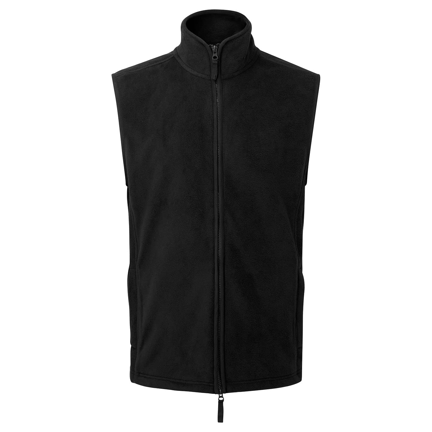 Premier Men's Black Artisan Fleece Gilet (L) (Black)