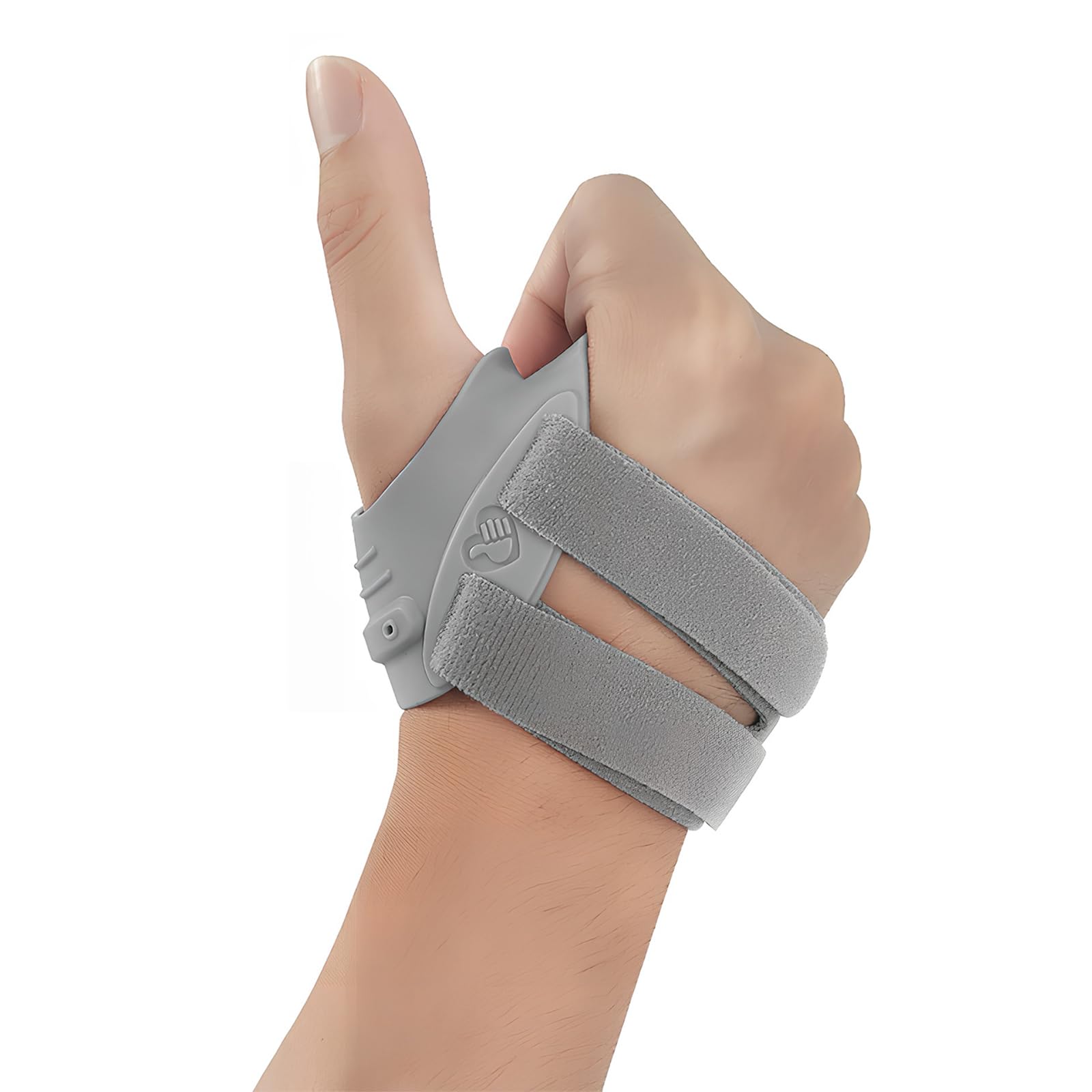 Colexy Férulas para Dedos Soporte de Metal Férula Pulgar, Muñequera Pulgar Férula Dedo Pulgar Soporte para Pulgar, Estabilizador Inmovilizador del Pulgar para Artritis Tendinitis y Esguinces (R)