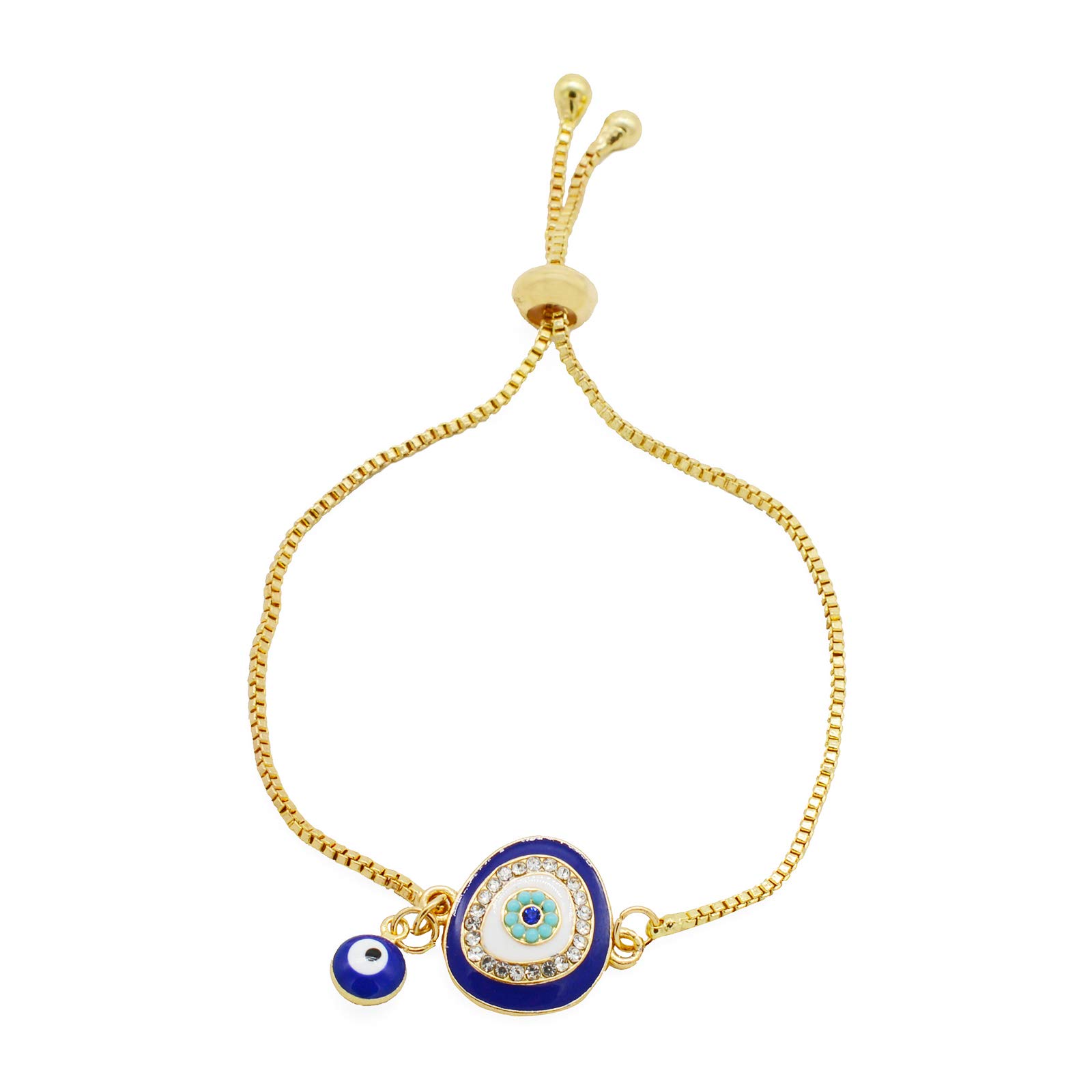 Julia Evil Eye Gold Bracelet For Women