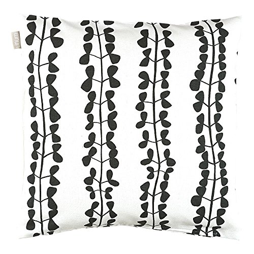 Linum Dandell G21 Kissenhülle (40x40) Druck dunkel kohlegrau