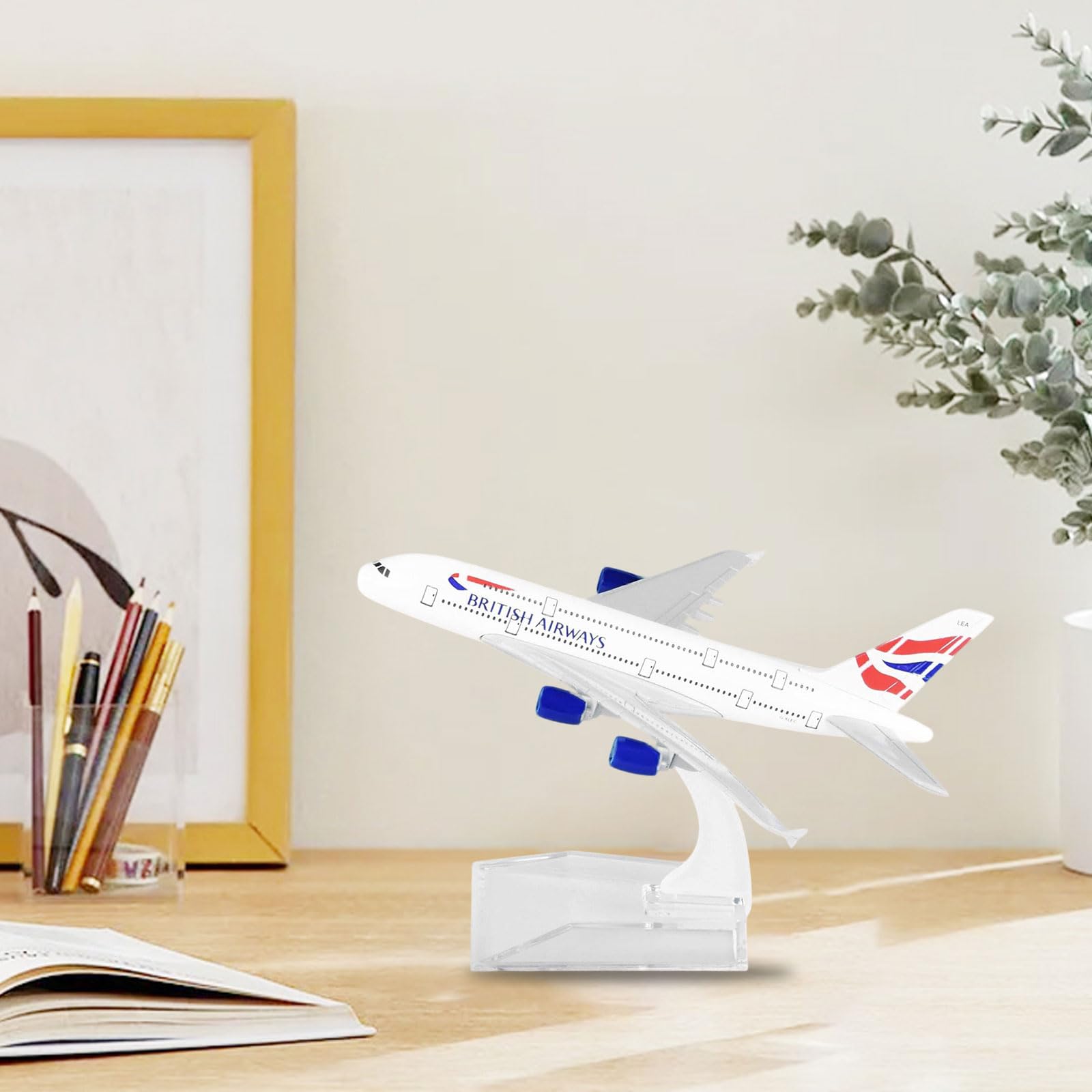 Starkvista British Airways A380 Airplane Toy, Alloy Diecast Plane with Realistic Details - Image 4