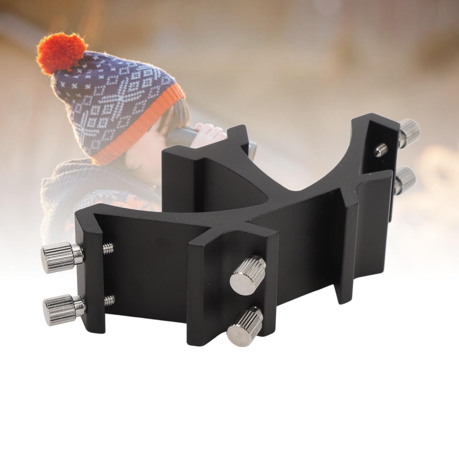 Rack per Slot Fissi per Telescopio Astronomico a 3 Slot, Staffa di Montaggio per Telescopio Triplo Completamente in Metallo, Installazione Semplice, Stabile e Leggero, più