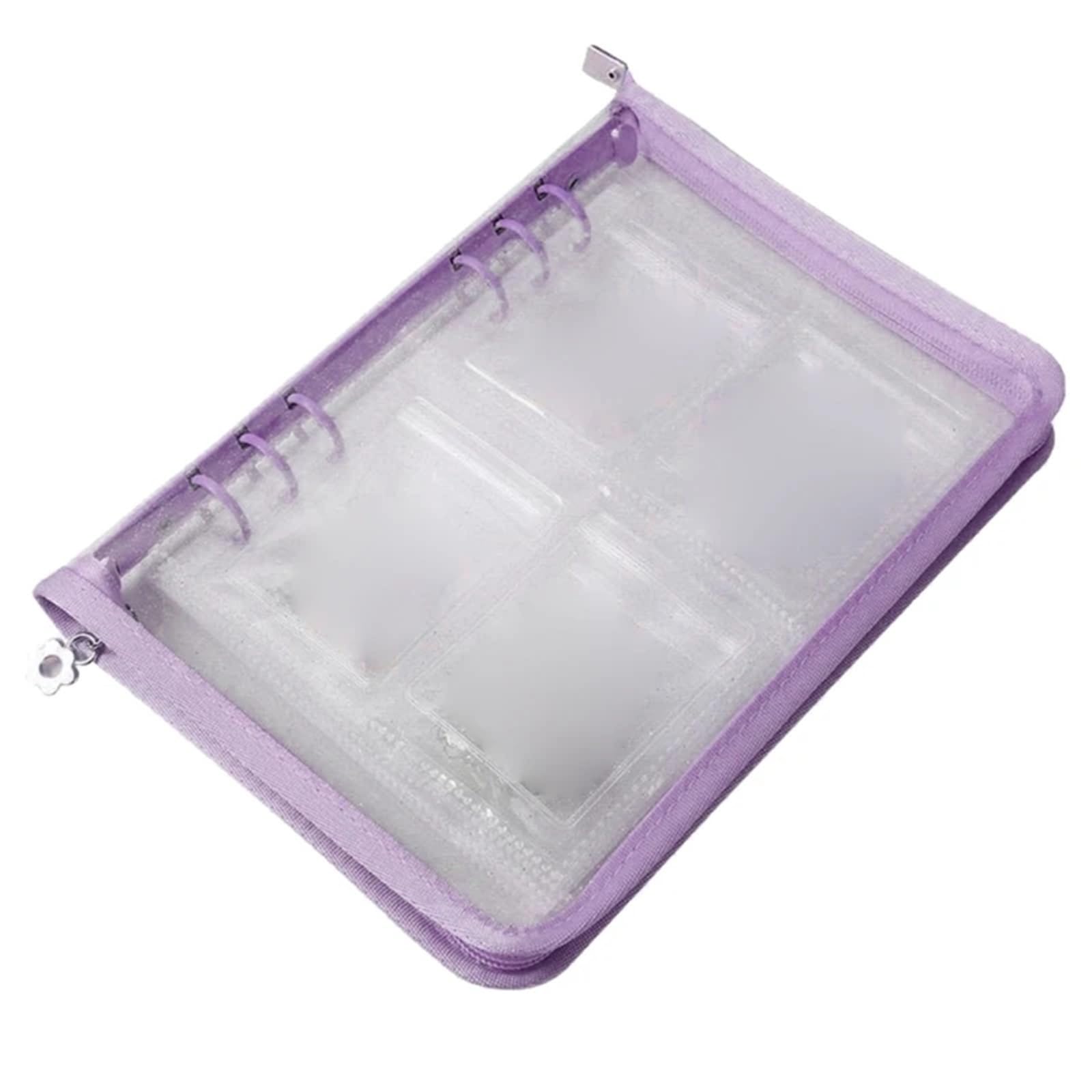 HUWOYG Jewelry Storage Solution With Individual Pockets Holder For Women For Rings Necklace(Color4)