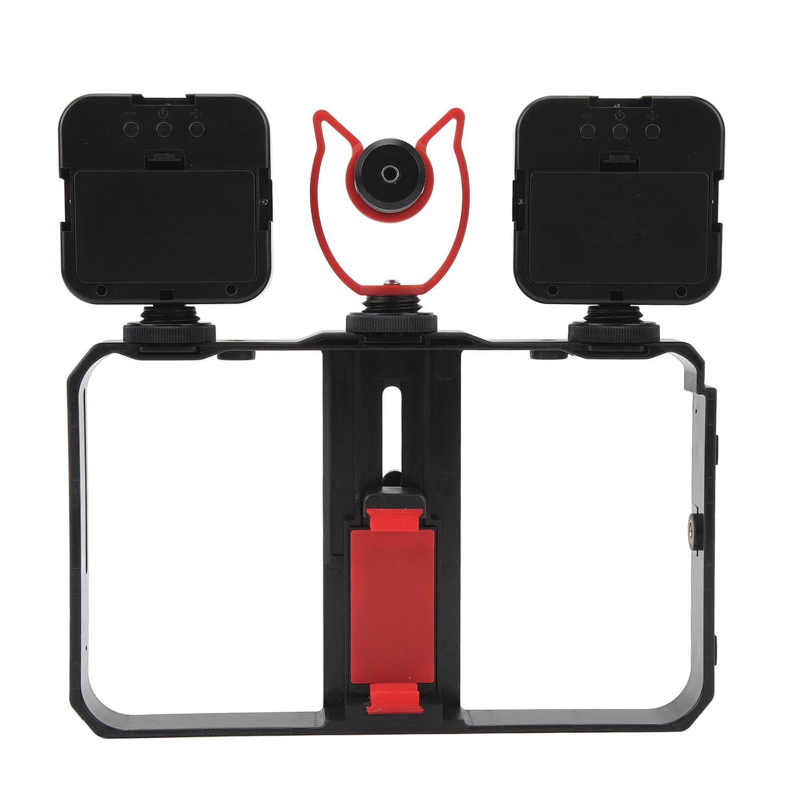 Cryfokt Zestaw do Kamery Live Kit Silna Redukcja Szumów Przeciwzakłóceniowych ze światłem Wypełniającym do Transmisji na żywo i Wykładów Online Aluminium i ABS 446g