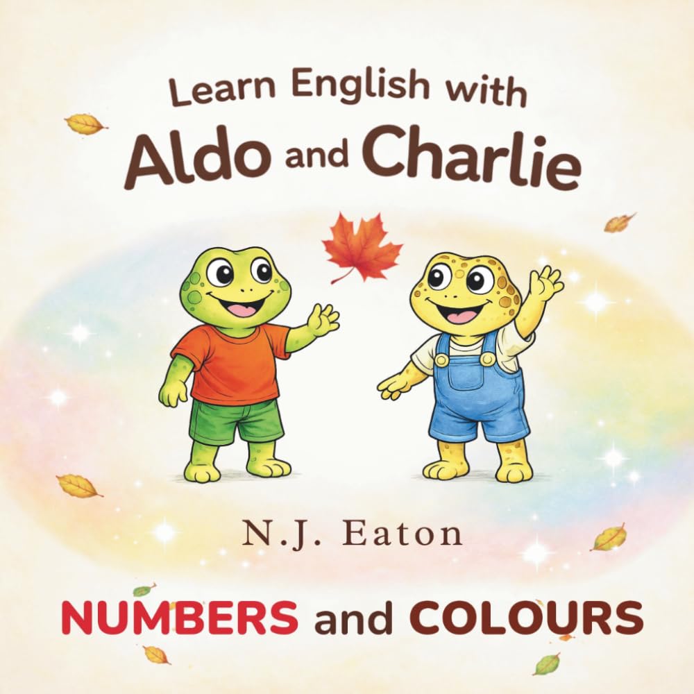 Learn English with Aldo and Charlie: Numbers and Colours