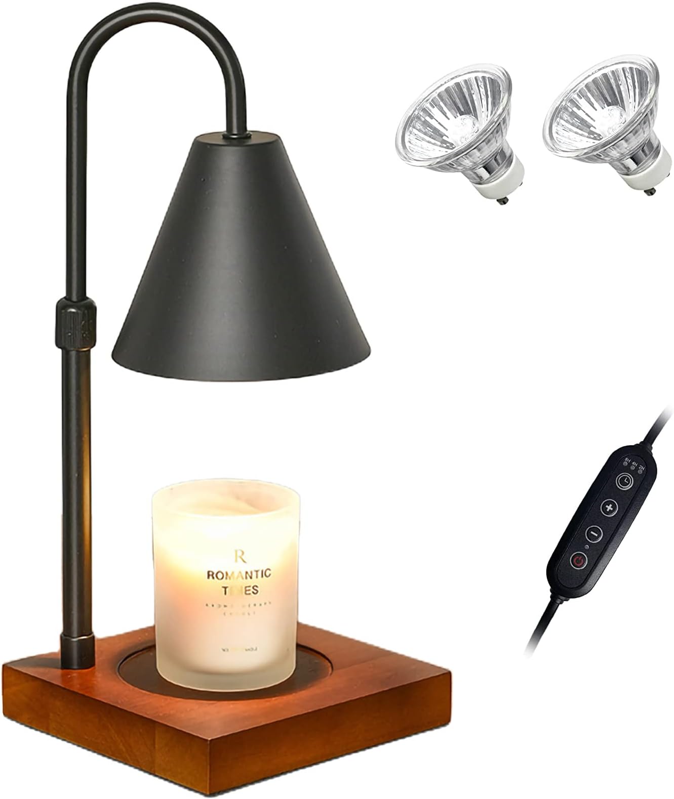 YudouTech Dimmable Candle Warmer Lamp Candle Wax Warmer Lamp with 2