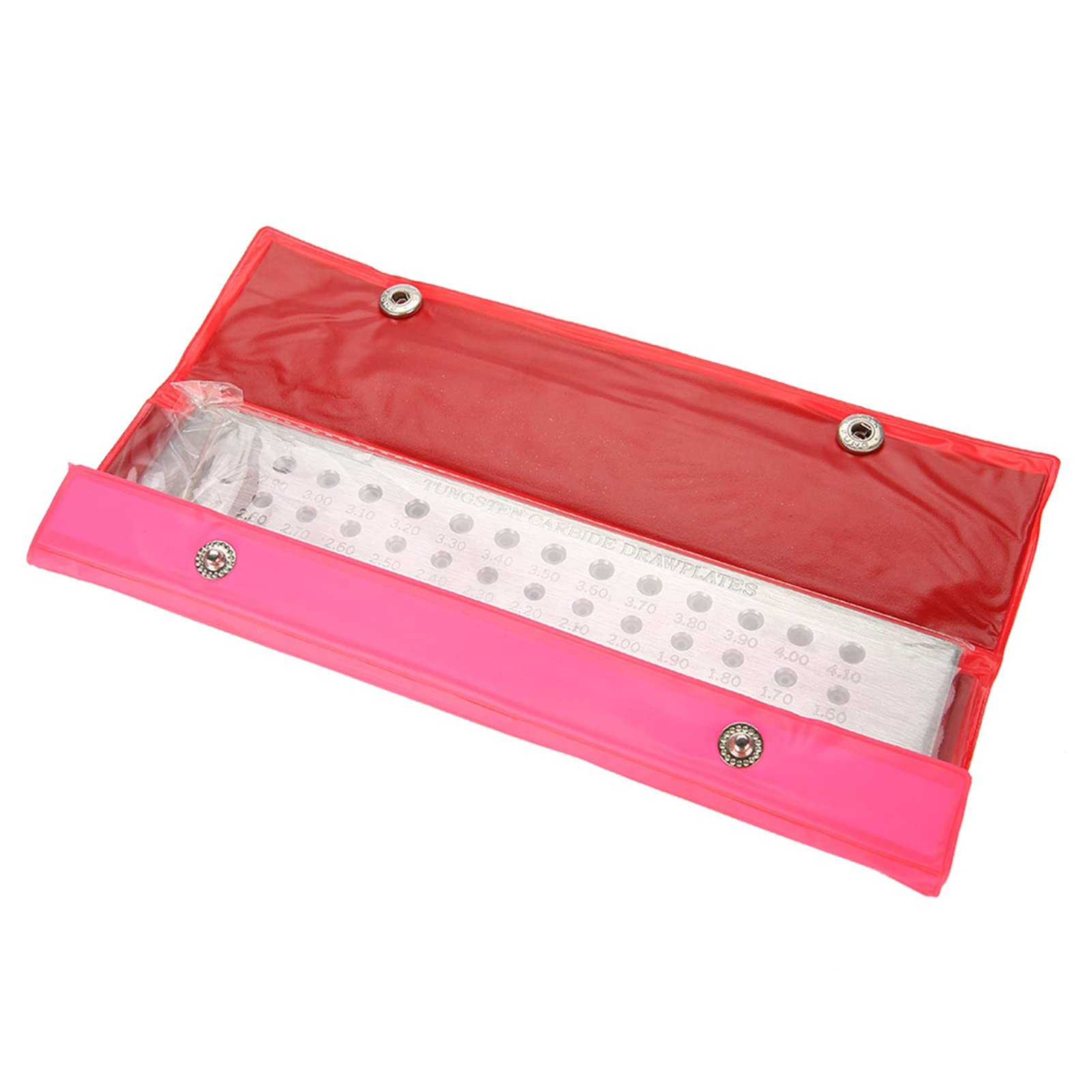 Zunate 0.26-4.10mm 52 Agujeros Hilo de Tungsteno Dibujar Placa Herramienta