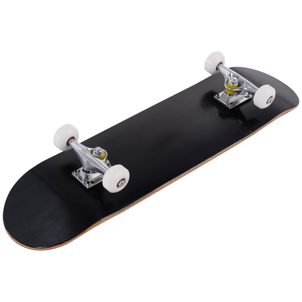 RELAX4LIFE Monopatín Infantil de 7 Capas de Madera de Arce, Skateboard con Rodamientos ABEC-7 y Ejes de Aluminio, Tabla Completa para Principiantes y Niños Menores de 40kg, 79 x 20 cm