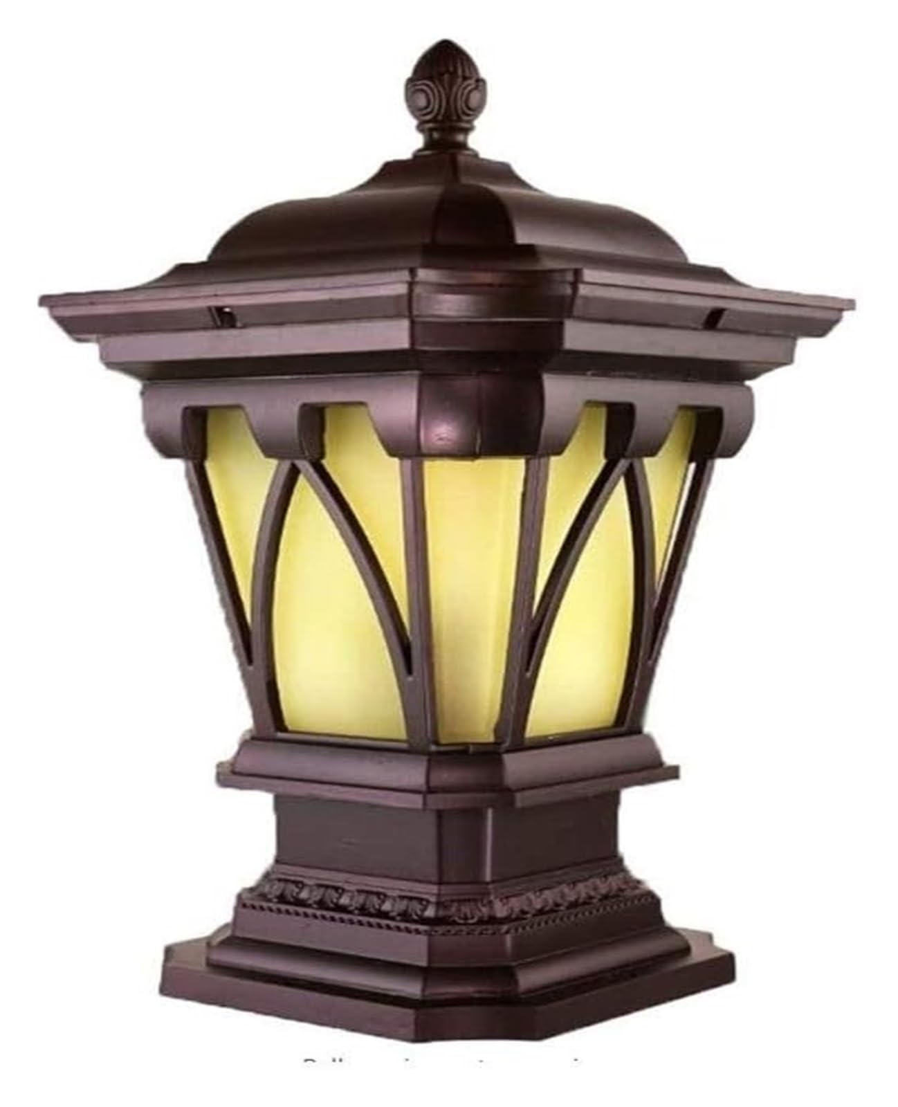 Wall Lamp Solar Lights Metal Flickering Lights Waterproof Outdoor Heavy Duty Lighting Solar Pathway Lights Landscape for Garden