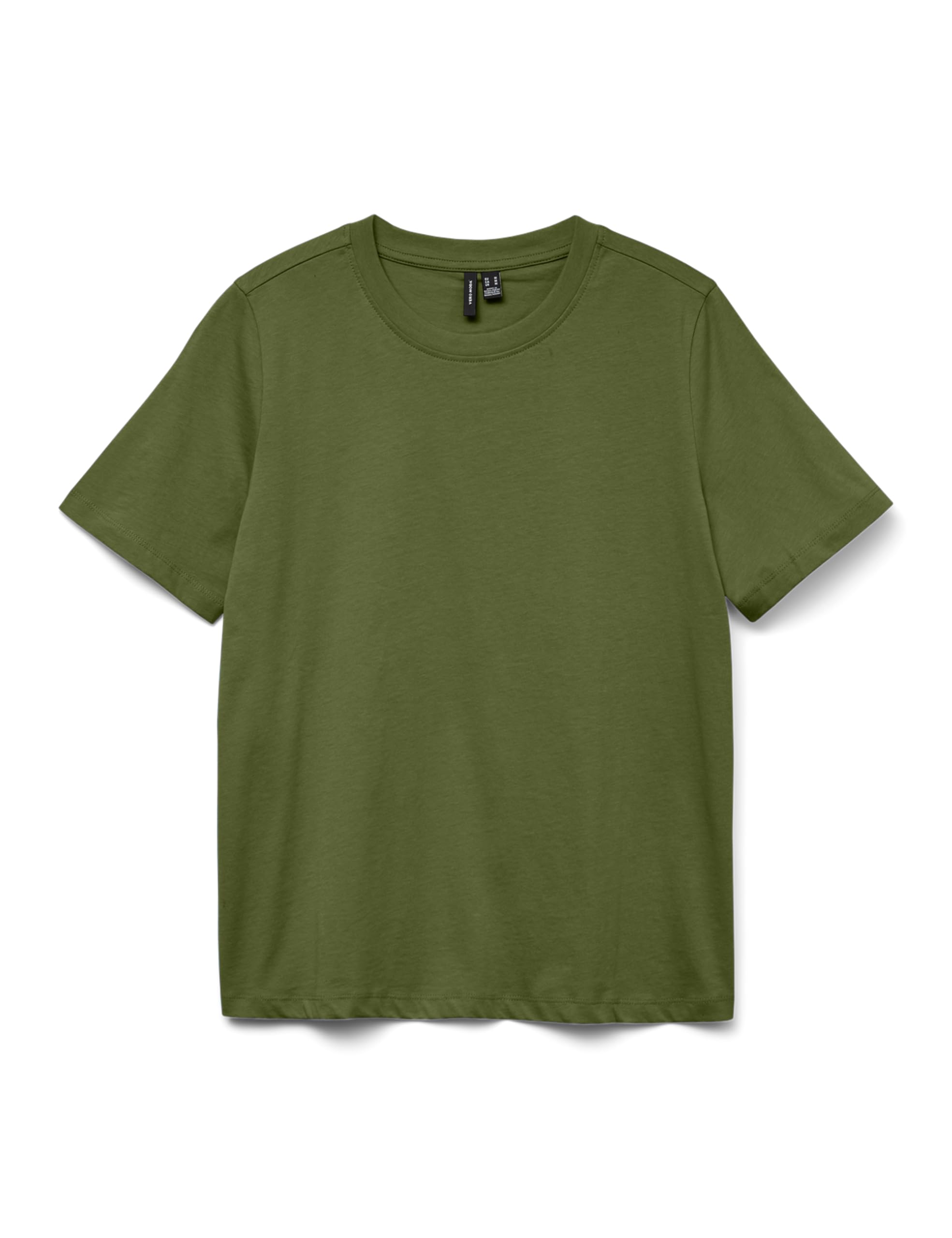 VERO Moda Womens Vmpaulina SS T-Shirt JRS Noos, Pesto, M UK