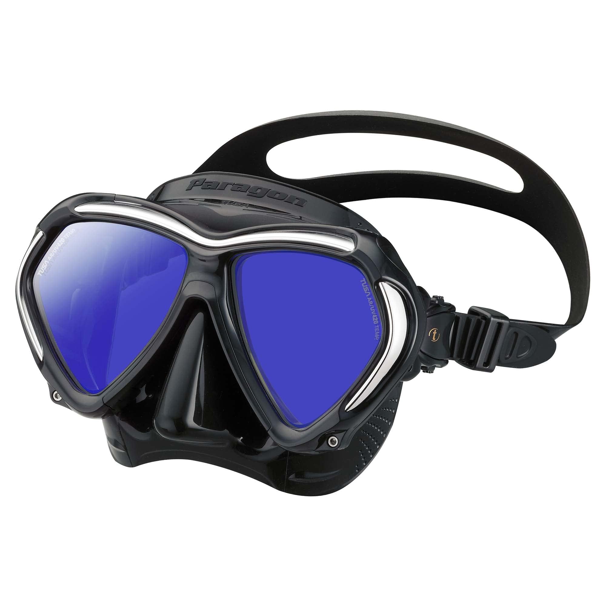 Tusa Paragon scuba diving mask pro filtro UV lenti correttive compatibili