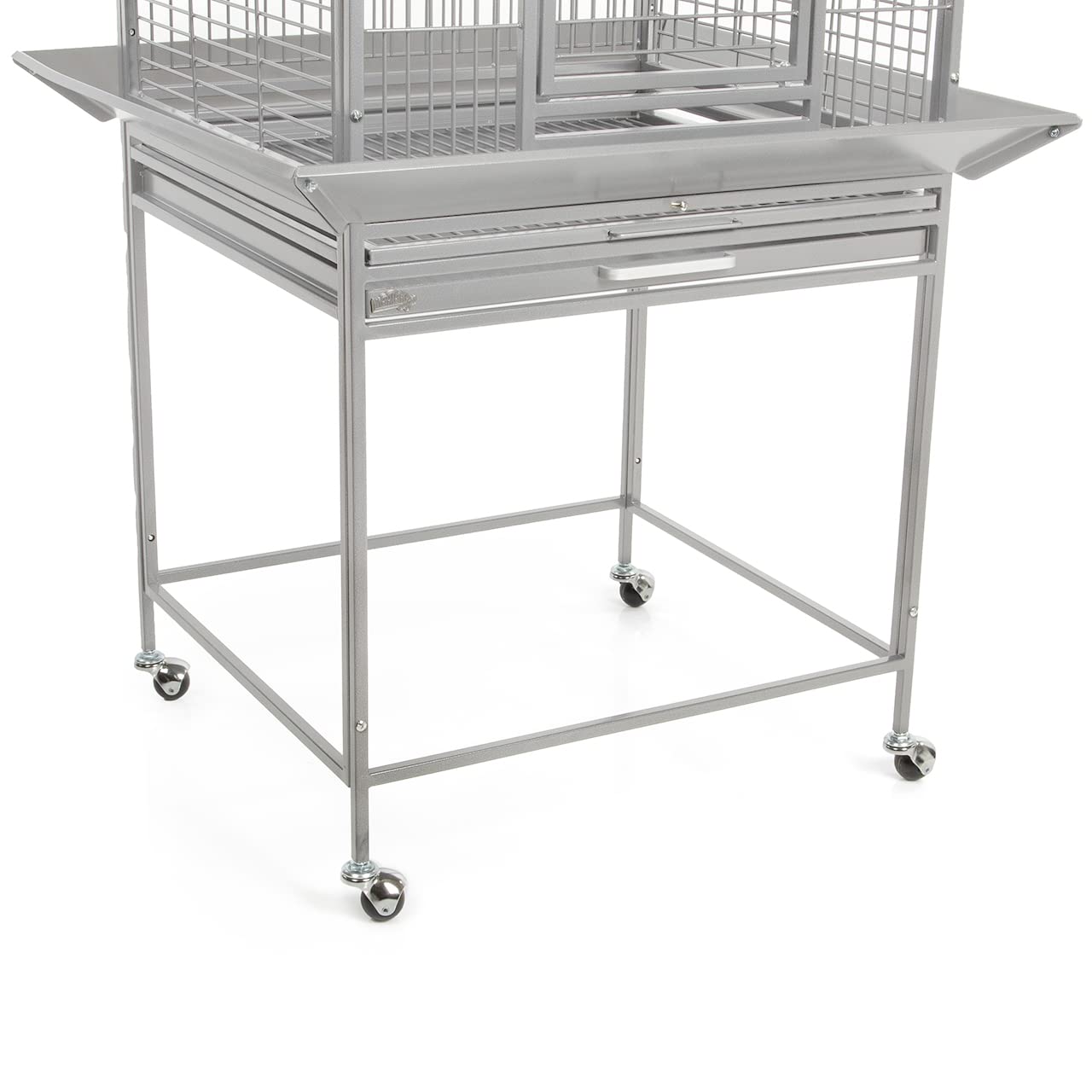 Montana Cages | Käfig, Voliere Finca Dome mit Rundbogendach - Platinum der Vogelkäfig für Sittiche & Papageien