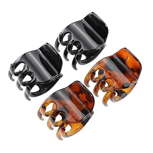 Minihope Classic - Pinzas para mujer y niña 4 clips medianos ideales para tirar fácilmente de tu cabello ideal para todo tipo de cabello material Minihope Classic - Pinzas para mujer y niña 4 clips medianos ideales para tirar fácilmente de tu cabello ideal para todo tipo de cabello material