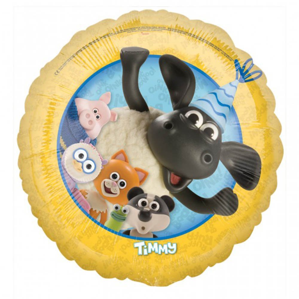 Timmy Time Foil Helium Balloon 18'' Birthday Party Anagram Balloons
