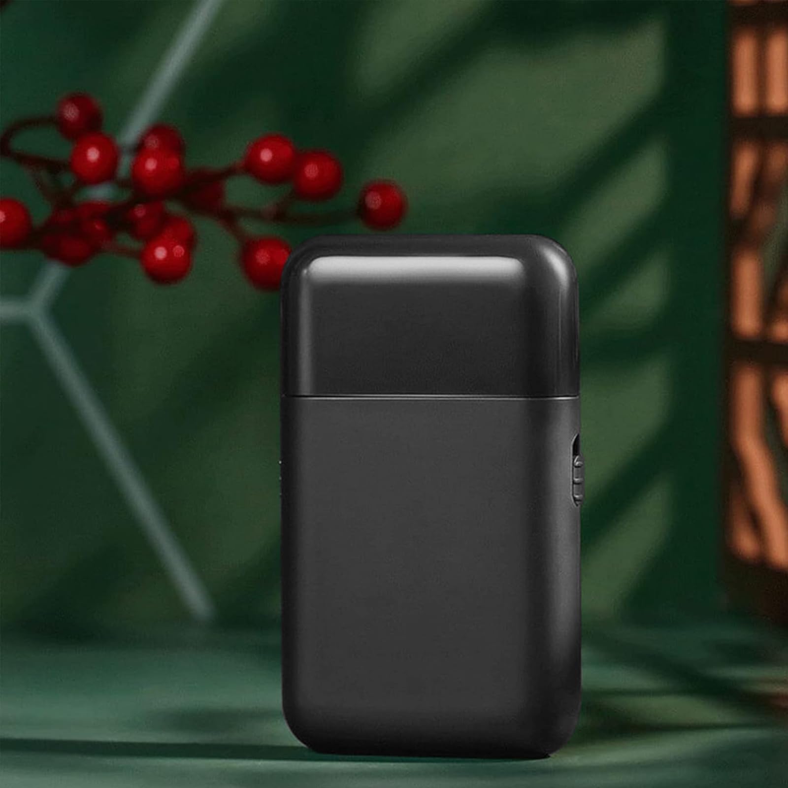 Rasoio a lamina da uomo multifunzione con basette pop-up, ricaricabile tramite USB, mini rasoio da viaggio per barba e peli del viso