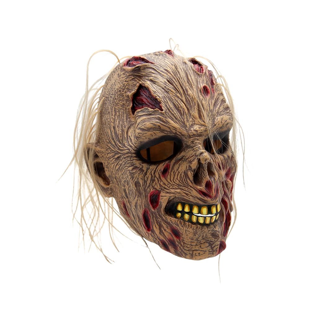 Wicked Costumes Burned Zombie Latex Halloween Mask Fancy Dress Accessory