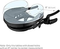 Vista 3 de EARTHLITE Mesa de masaje FLEX-REST - Plataforma flexible autoajustable con almohada facial de espuma viscoelástica Strata (nuevo modelo)