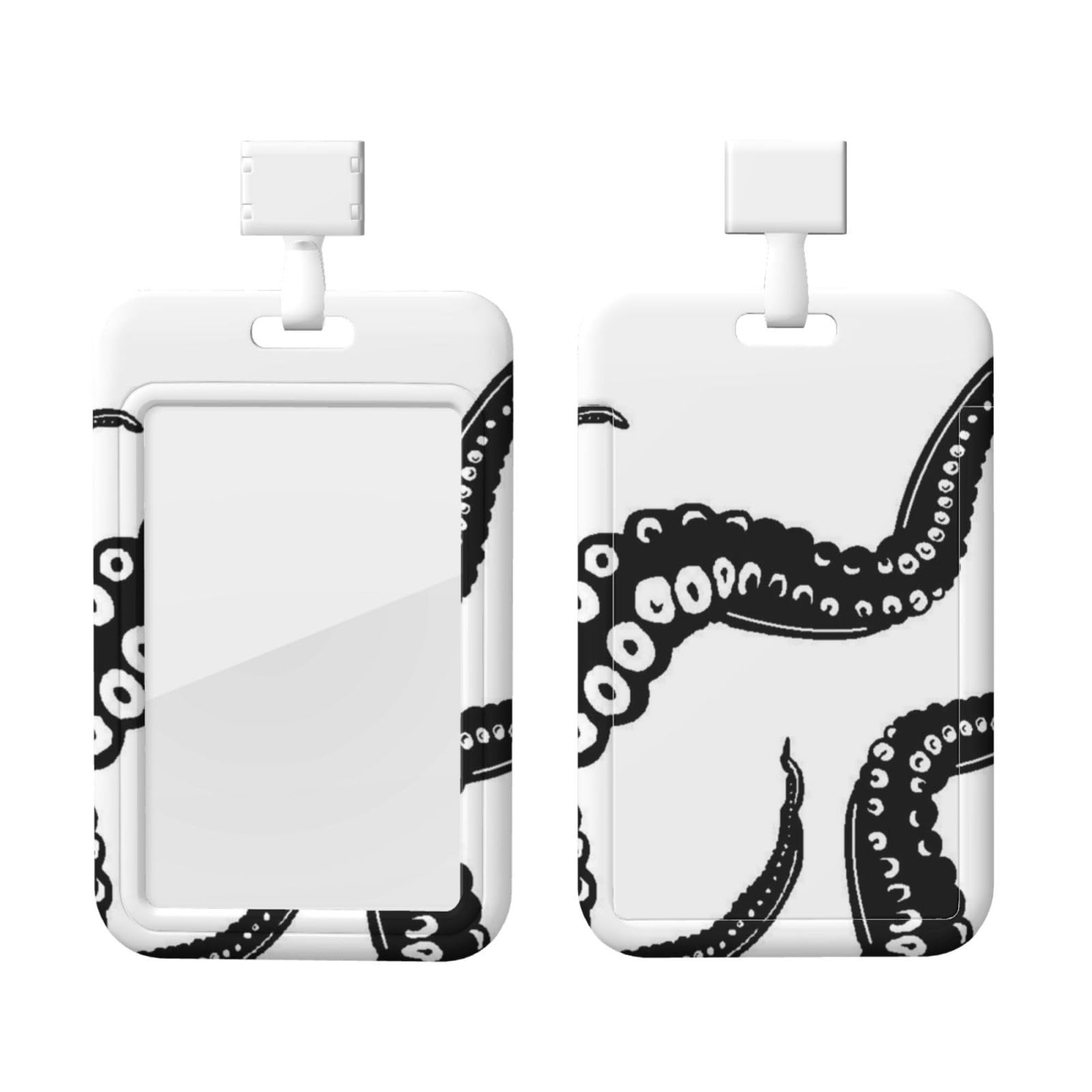 Posters De Jardin Extérieur Deux Loups Blancs Dans La Neige - Noir Et