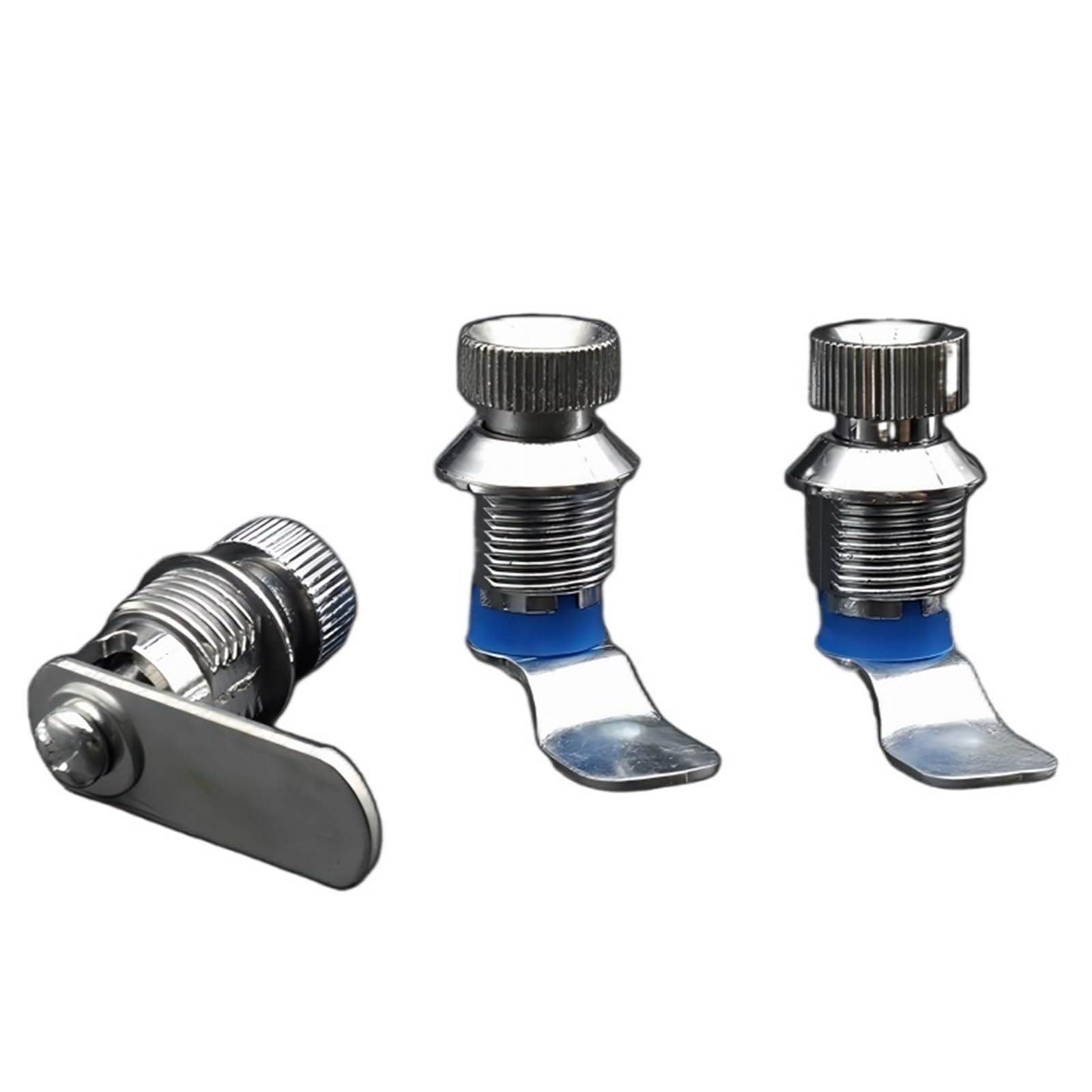 Button Circular Lock MS403-A Mechanical Rotating Cabinet Switch Signal Lock 1pcs(Plastic)