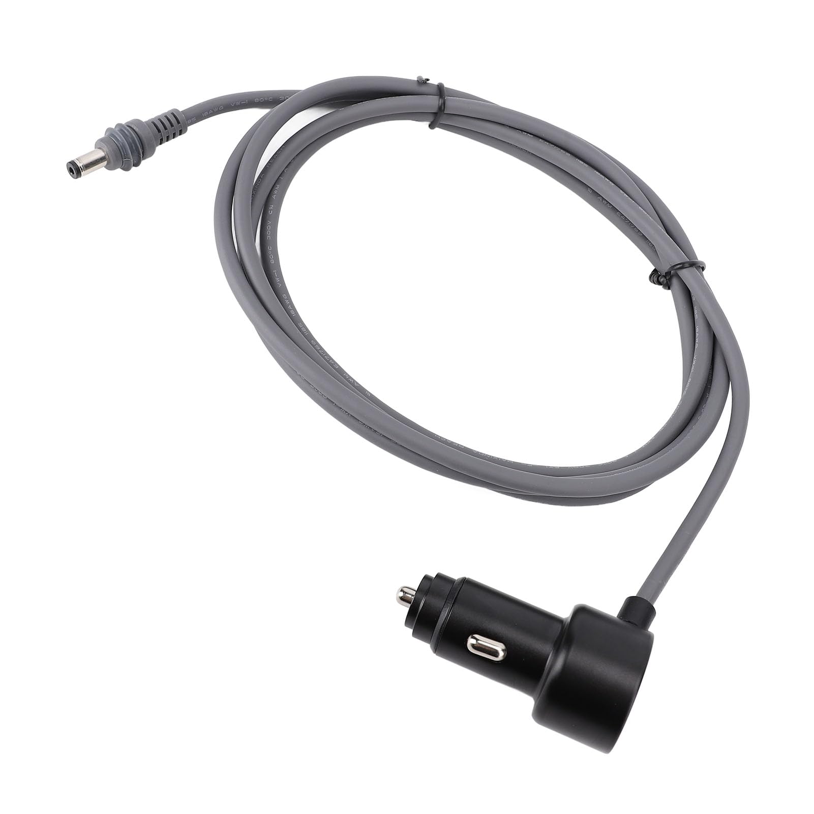 SUNGOOYUE Kabel Zasilający do Zapalniczki Samochodowej 12V 24V DC, Kabel ładowarki Samochodowej 18AWG DC z Wyświetlaczem Cyfrowym, do Samochodu Ciężarowego RV Boat (10 m)