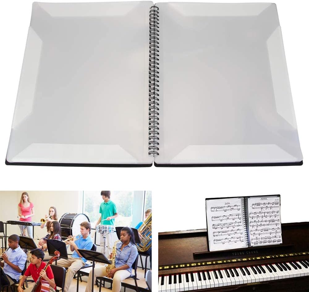 TERRIFI A4 Size Music Sheet File, Music File Folder, Paper Storage Folder, Creative Change Spectrum Folder, Perfect for Musicians, Choirs