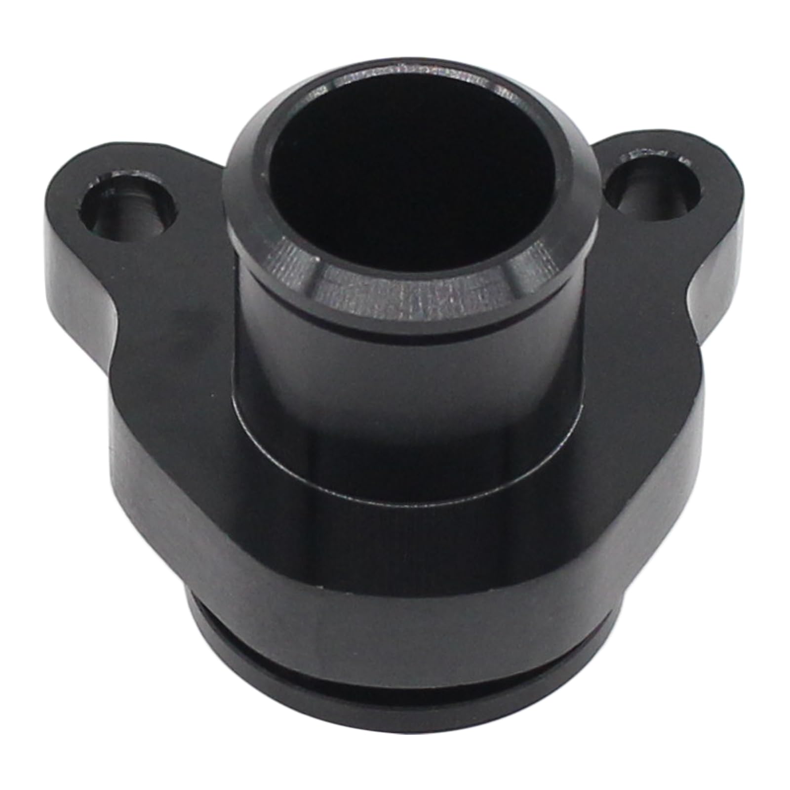Adaptador de brida de agua de refrigeración de aluminio, conector de manguera de agua de aleación de aluminio con abrazadera y junta tórica negra para 1er E88 E82 135i 3er E90 E91 E92 E93 335i 335xi