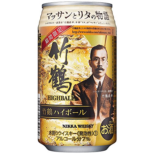 竹鶴ハイボール缶350ｍｌ [ ウイスキー 日本 350mlx24本 ]