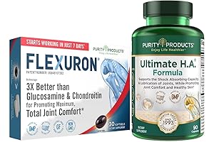 Flexuron Joint Formula + Ultimate HA, Enhanced with Organic Superfoods