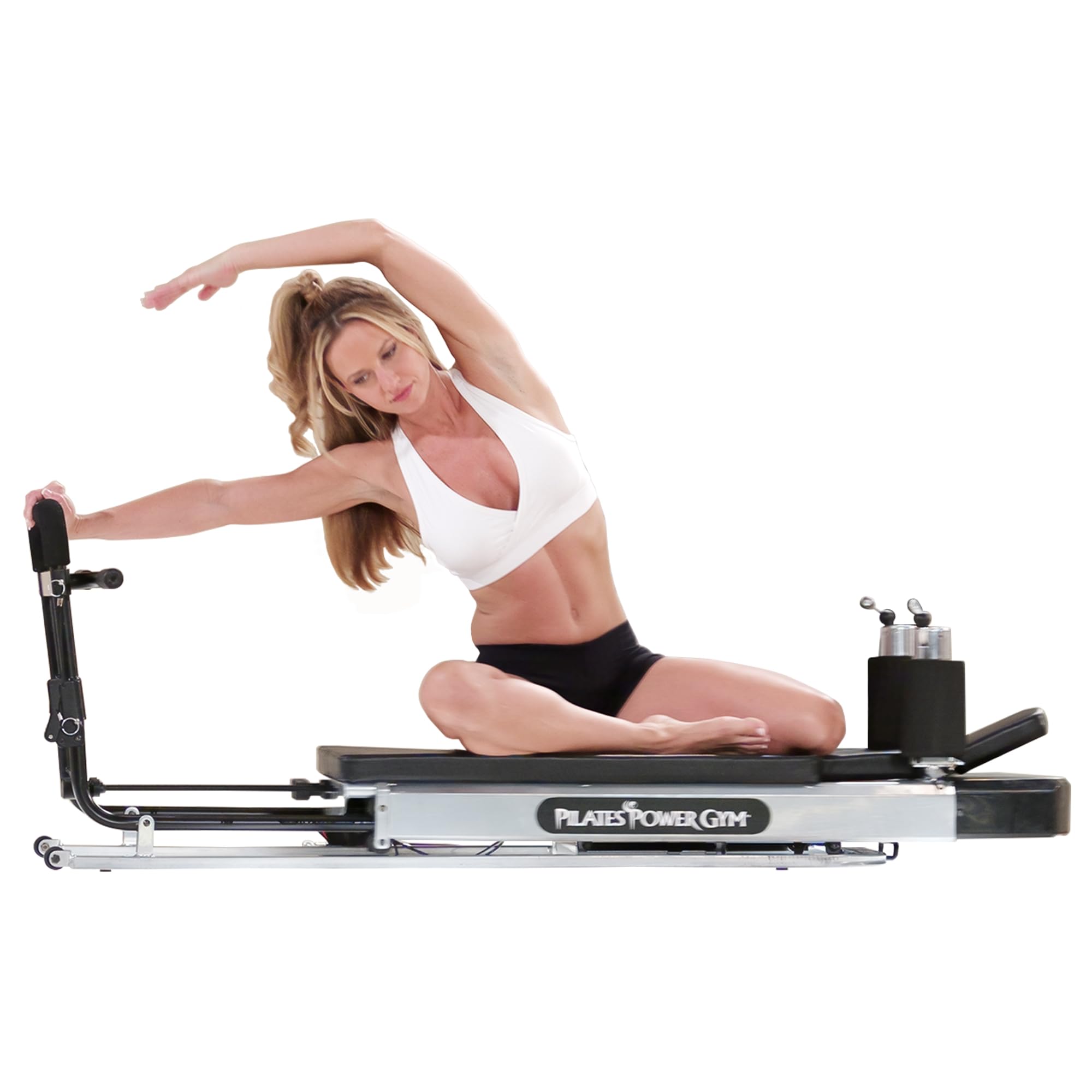 Pilates Power GymPilates - Pilates Machine, Pilates Reformer Set, Foldable Pilates Reformer Machine, Home Pilates Reformer