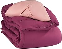 Vista 22 de Blue Ridge Home Fashions - Edredón sintético de microfibra para todas las estaciones, relleno de poliéster hipoalergénico, Algodón, Negro, gemelo