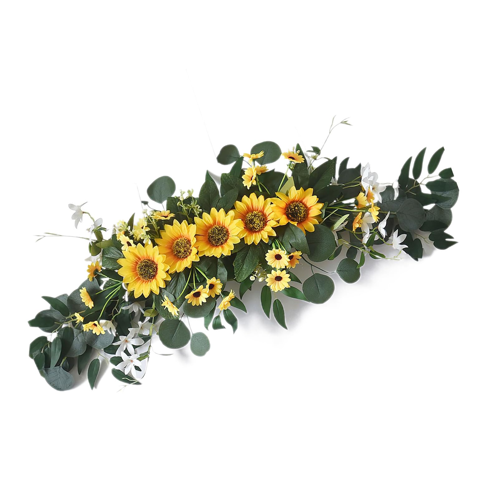 Yhplxyuus Artificial Flower Swag for Wedding Reception Backdrops Wedding Ceremony Sign Decoration Flower Arrangement Decoration