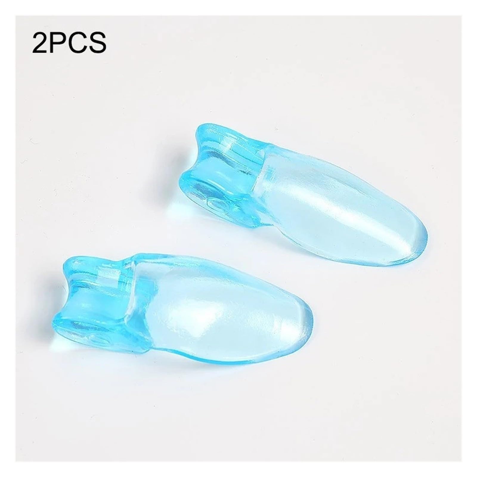 2Pcs Silicone Toe Splitter Hallux Valgus Corrector Foot Bone Separator Manicure Tool