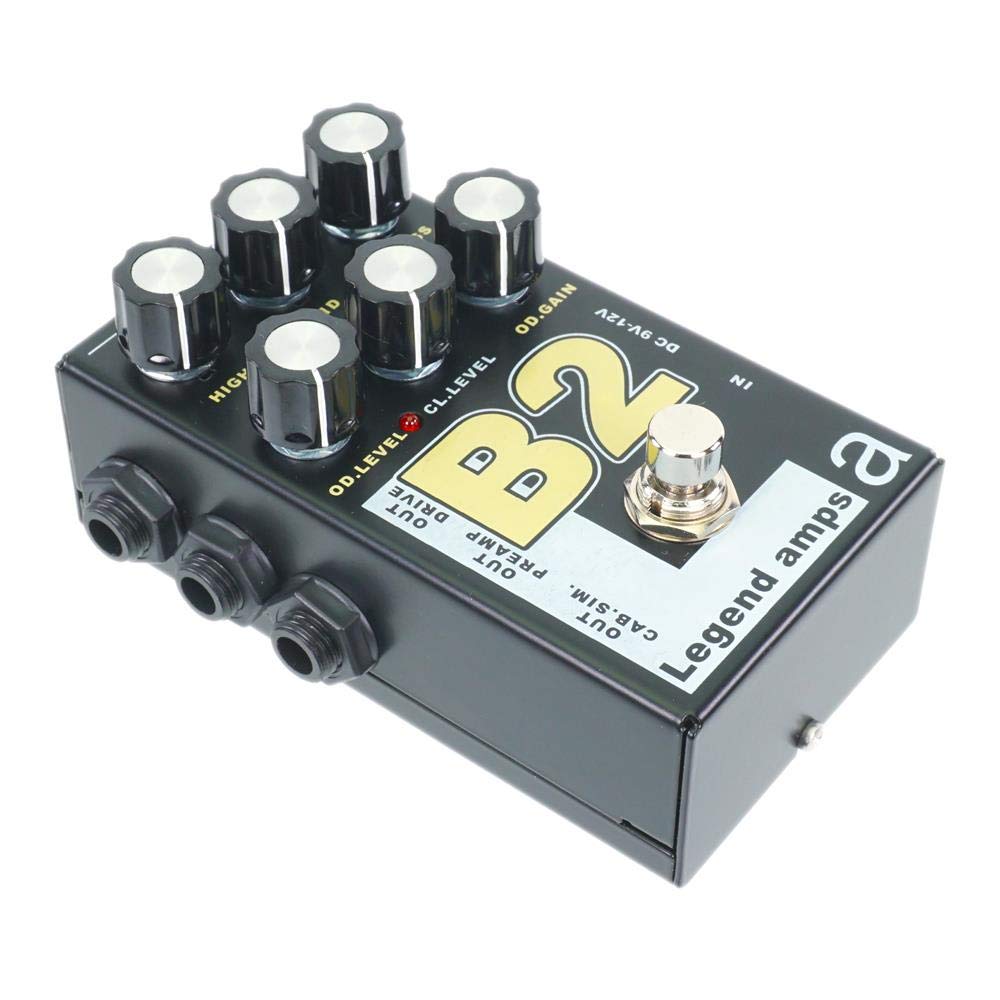 AMT B2-2 Canales JFET Guitarra/Distorsión con Cab.Sim (Bogner Emulate)