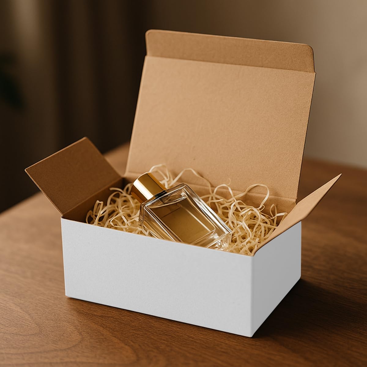 verpacking Geschenkboxen Weiß [Größe und Menge wählbar] kleine Faltschachteln für Geschenke, Schmuck, Süßigkeiten 170 x 120 x 70 mm 100 Stück
