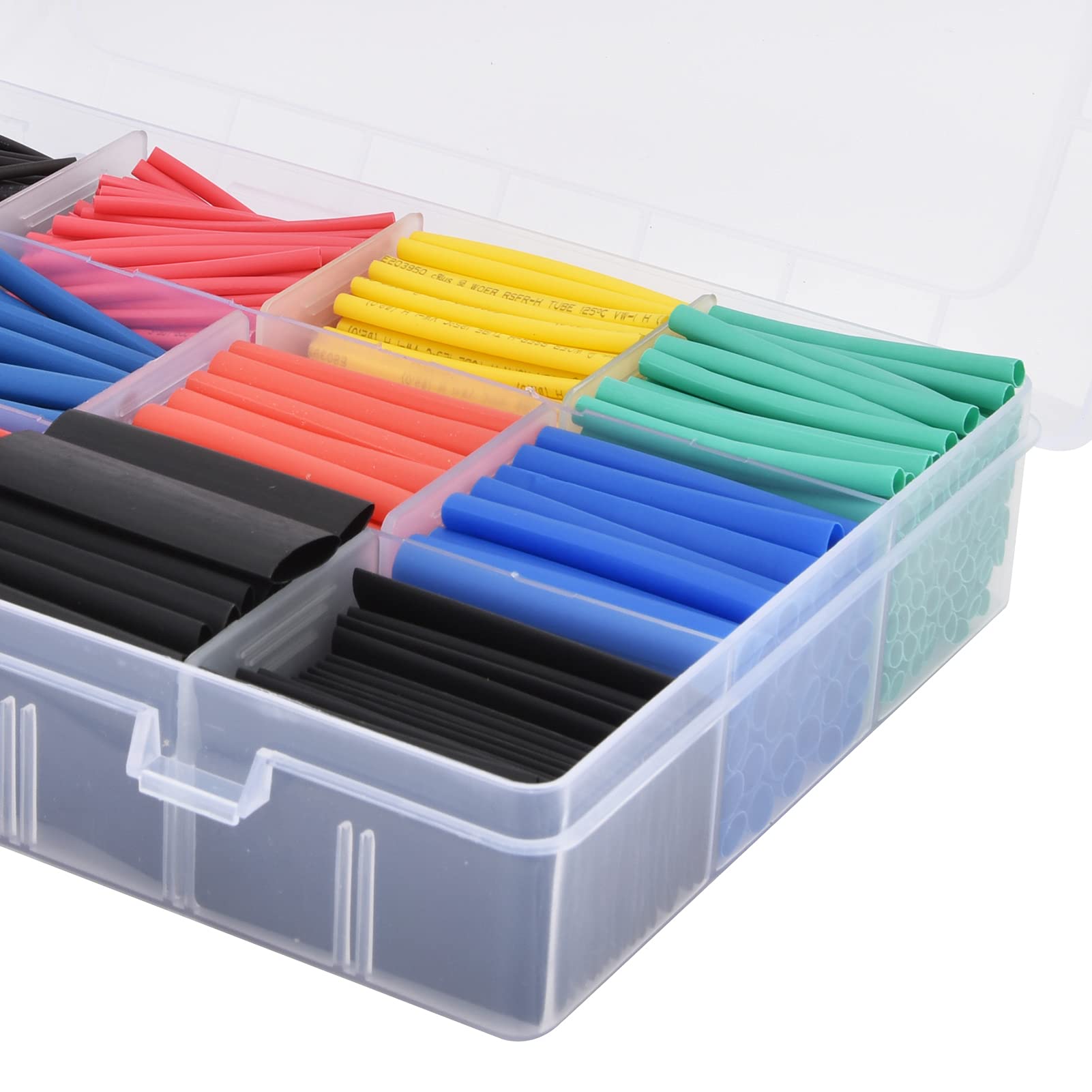 HST-187W 0.19-0.09 in. White Heat Shrink Tubing - Pack of 5