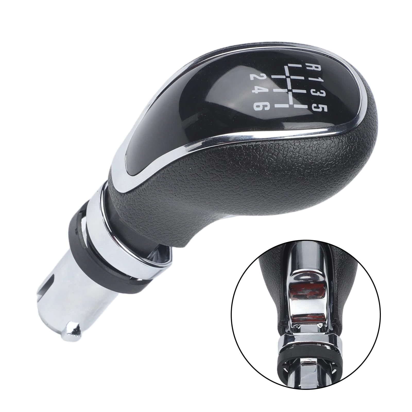Pomello selettore del cambio a 6 marce per Opel per mokka J13 2012-2019, parte di ricambio in ABS nero OE 55565904
