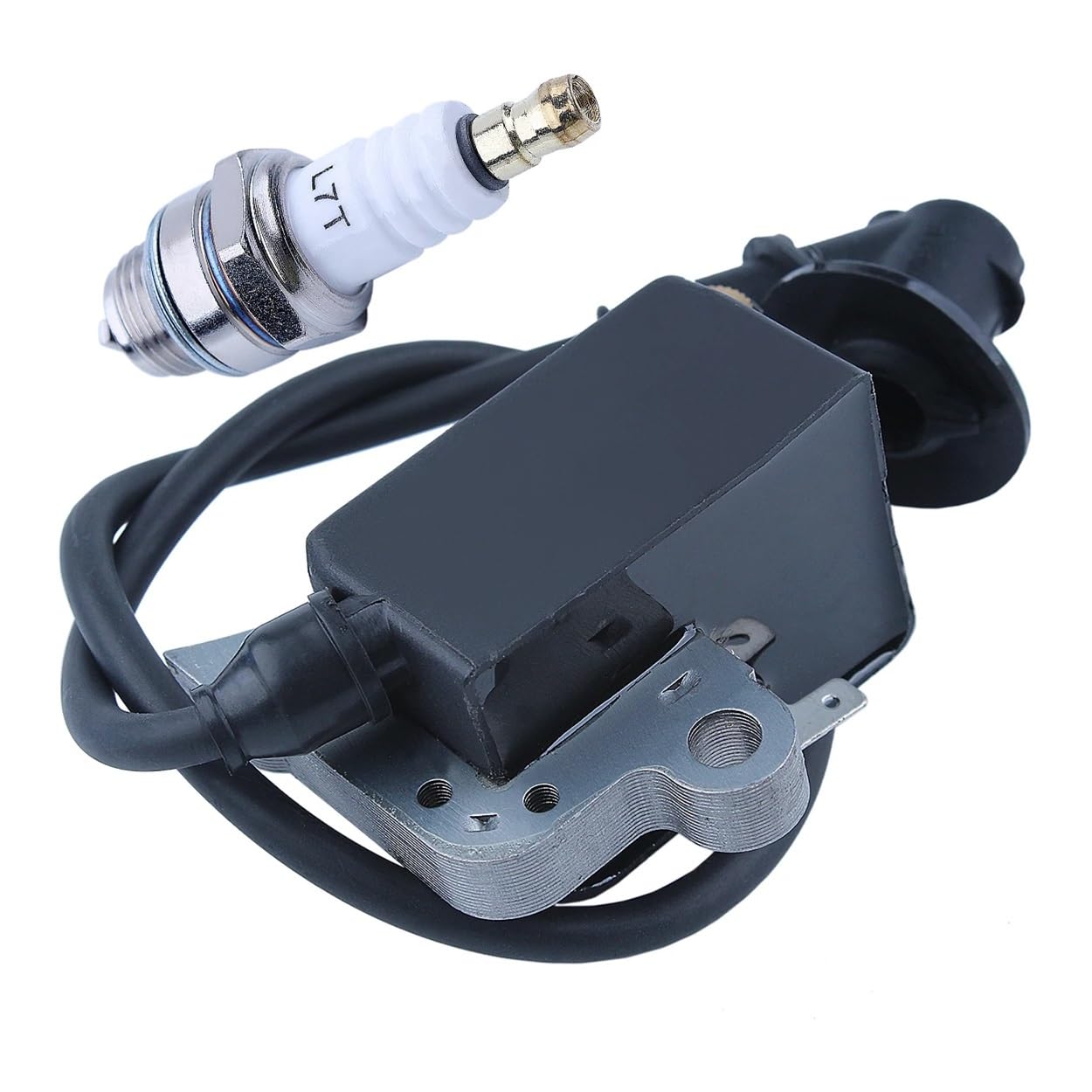 Bobina de Encendido con bujía L7T for Stihl TS400 TS460 Sierra de Corte 51 55 61 66 261 262 Reemplazo de recortadores