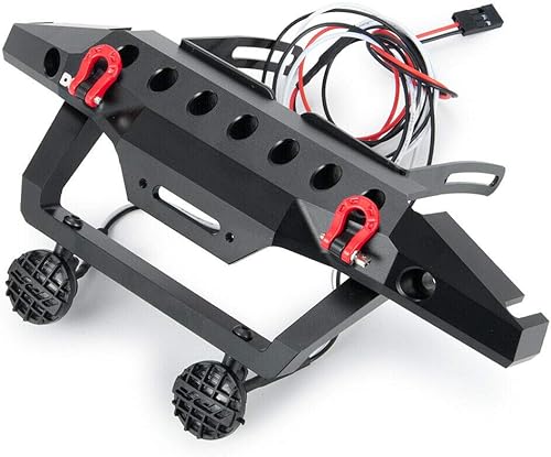 Miniatura 4 de Juego de parachoques delantero de metal para TRX-4 Axial SCX10 II 90046 RC Crawler