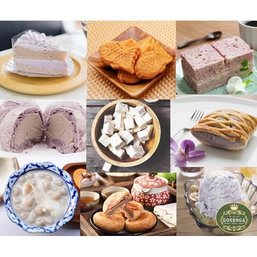 (Pack of 2) โกเซนกะ Pure Taro Root Powder - 100% All-Natural, Non-GMO & Gluten-Free | Versatile for Bubble Tea, Desserts, and Baking | 200g