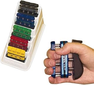 1 ejercitador de dedos Digi-Flex de Behrend, color amarillo, extra ligero, 0,68 kg