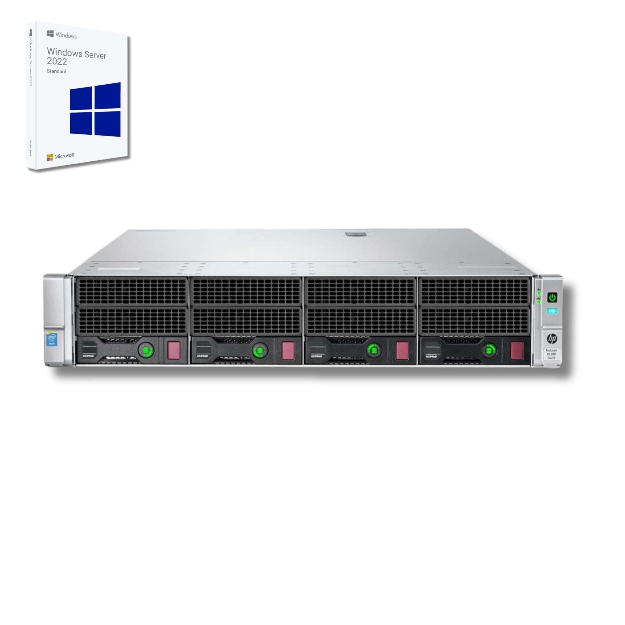 DL360 G9-8SFF HP Proliant DL360 G9 2x INTEL XEON E5-2620 V3 256GB RAM EUR 709,99 - FR
