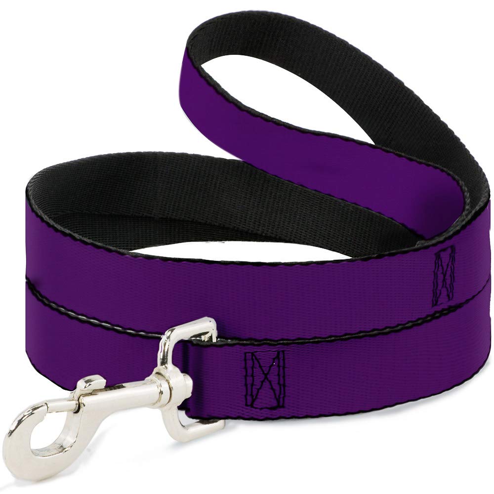 Laisse pour animal domestique Buckle-Down nylon violet ajustable chien et chat