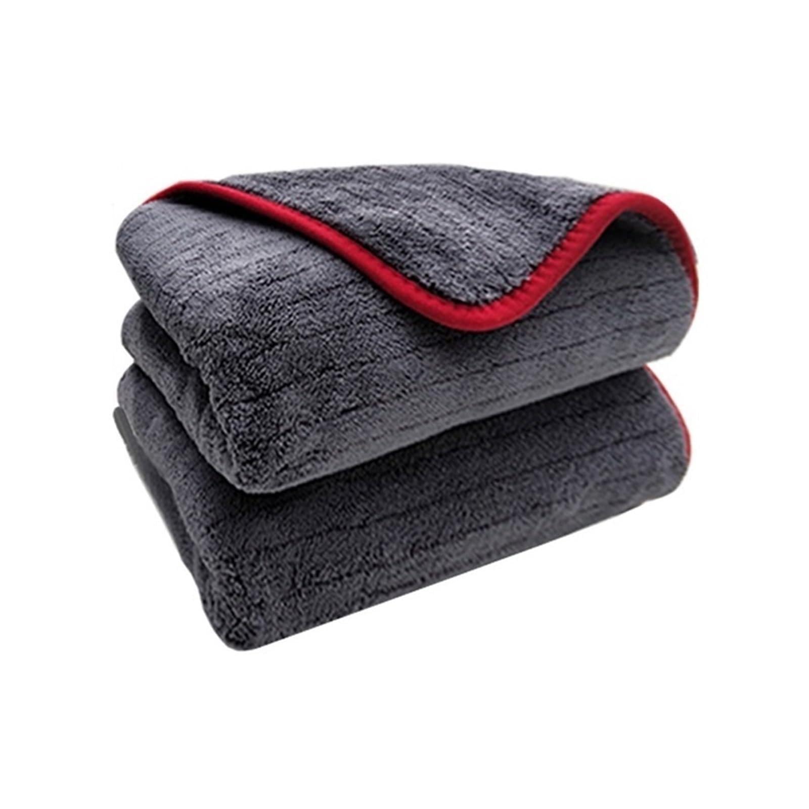 1 2 pcs Extra Soft 60 90cm Car Wash Microfiber Towel Car Cleaning Drying Cloth 900GSM Car Care