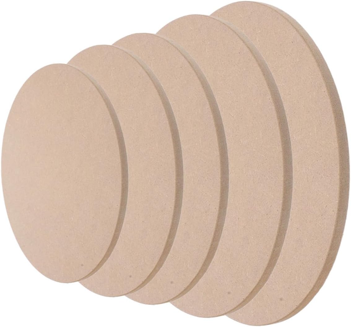 TEHAUX 5pcs Pottery Wheel Bat Clay Sculpting Accessory Density Board Smooth Edges