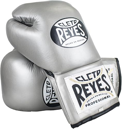 Miniatura 14 de CLETO REYES Guantes de boxeo de competición profesional para hombres y mujeres, cuero y crin de caballo, MMA, Kickboxing, Muay Thai, con cordones