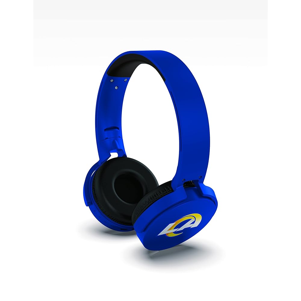 NFL St. Louis Rams Wireless Bluetooth Headphones, Team Color