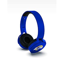 NFL St. Louis Rams Wireless Bluetooth Headphones, Team Color