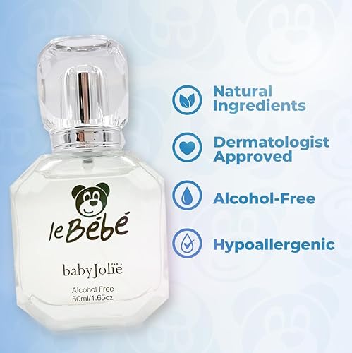 Miniatura 4 de Baby Jolie Le Bebe - Perfume para niños con aroma a flores y frutas, perfume para bebé con fragancia delicada, espray de colonia para bebés sin